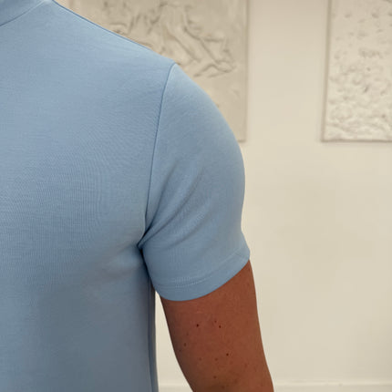 Lux Cotton T-shirt - Light Blue