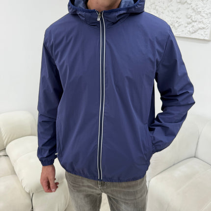 Monochrome Windbreaker - Navy (padded) - PRE SALE