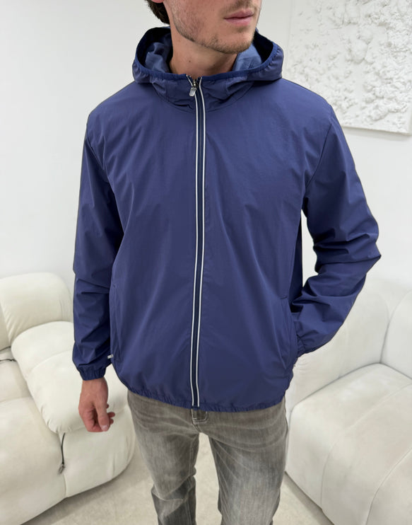 Monochrome Windbreaker - Navy (padded) - PRE SALE