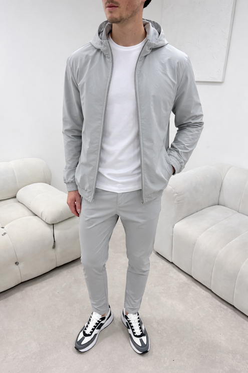 Essential Tech Tracksuit - Grey