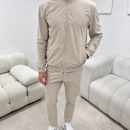 Essential Tech Tracksuit - Beige