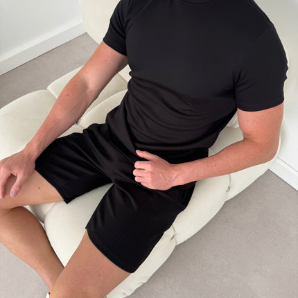 Lux Cotton T-shirt - Black