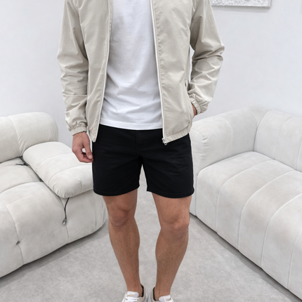 Monochrome Windbreaker (lightweight)- Beige