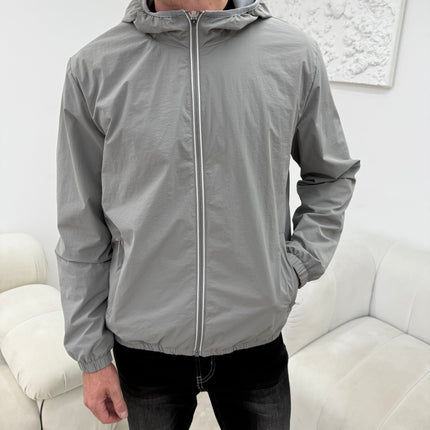 Monochrome Windbreaker - Grey (padded) - PRE SALE