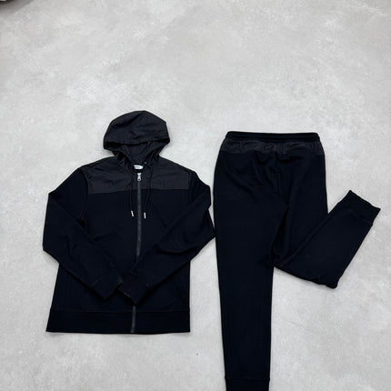 Two Tone Tracksuit - Black