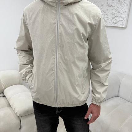 Monochrome Windbreaker - Beige (padded) - PRE SALE