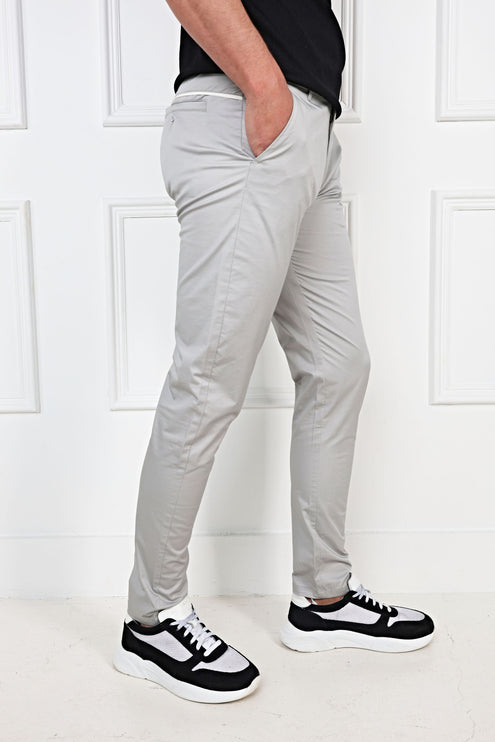 Dress Pants - Tailored - Stone Grey