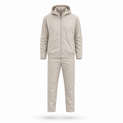 Essential Tech Tracksuit - Beige