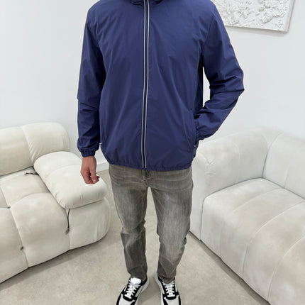 Monochrome Windbreaker - Navy (padded) - PRE SALE