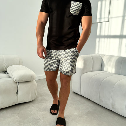 Chevrón - minimal - grey - full set
