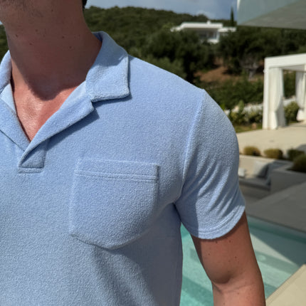 Terry Towelling - Twin Set - Sky Blue