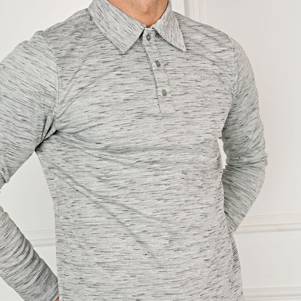 Essential Polo Shirt - Pebble Grey