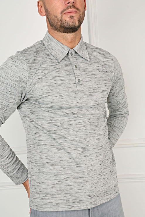 Essential Polo Shirt - Pebble Grey