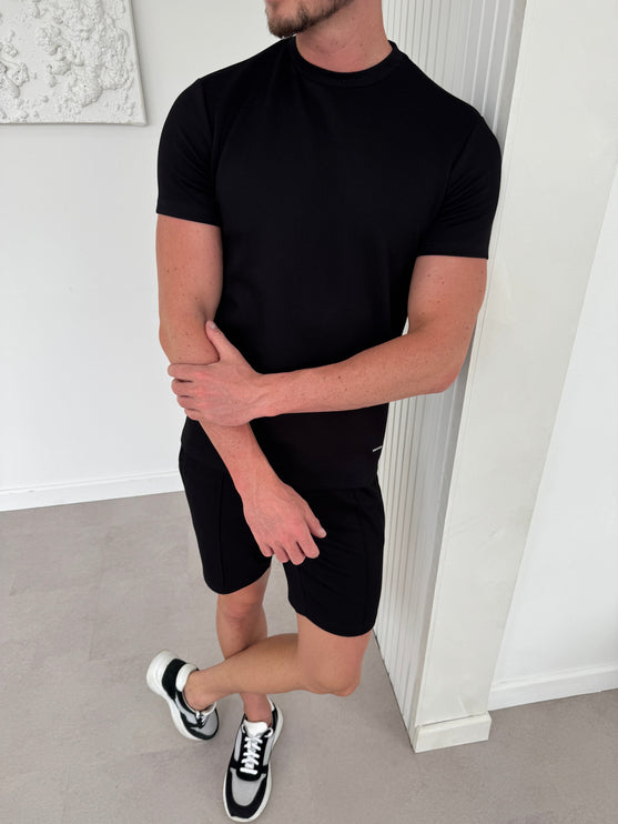 Lux Cotton T-shirt - Black