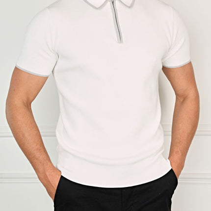 Premium Knit - Masión - Frost White - Short Sleeve