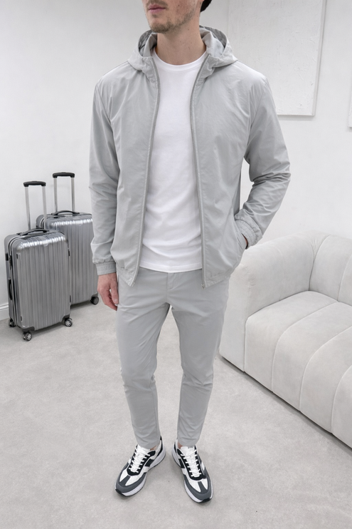 Essential Tech Tracksuit - Grey