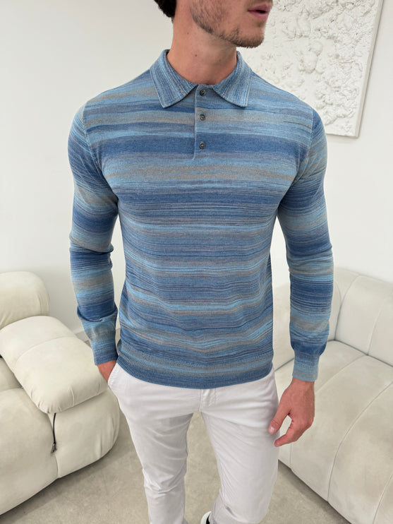 Azure Ombré - long sleeve