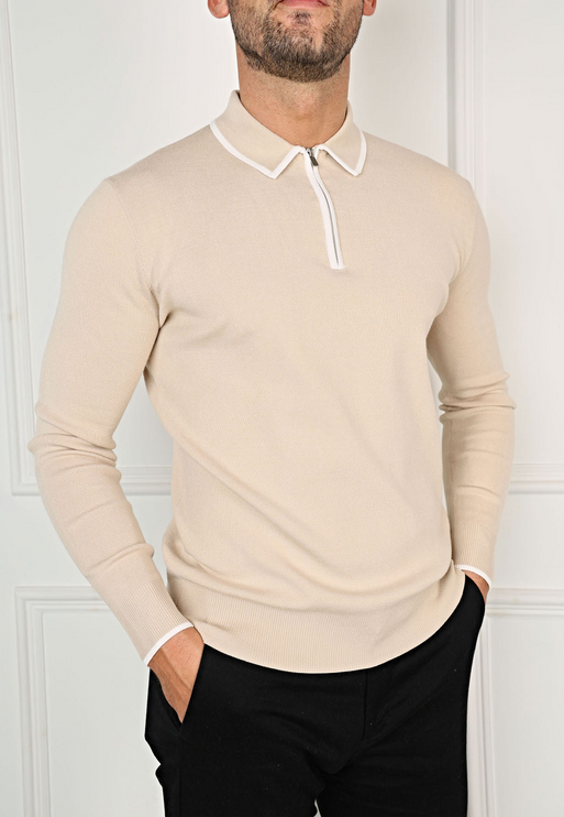 Premium Knit - Masión - Champagne - Long Sleeve