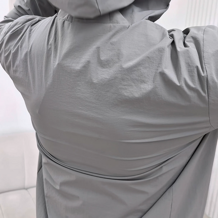 Monochrome Windbreaker (lightweight) - Grey