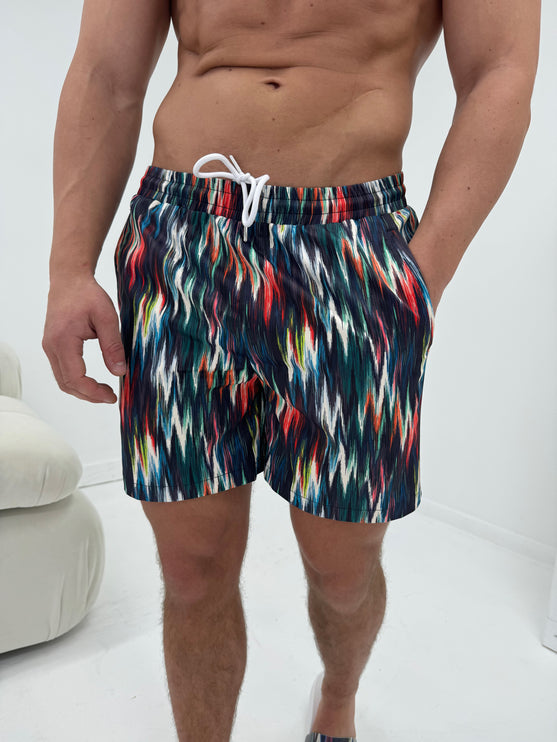 Ombré Swim - Full Set - Multi (slider, t-shirt, swim shorts)