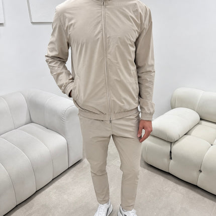 Essential Tech Tracksuit - Beige