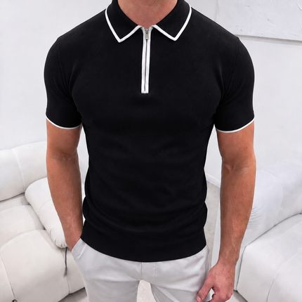 Premium Knit - Masión - Midnight (Black) - Short Sleeve