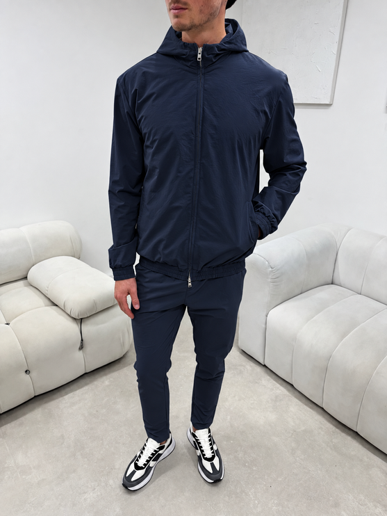 Essential Tech Tracksuit - Navy