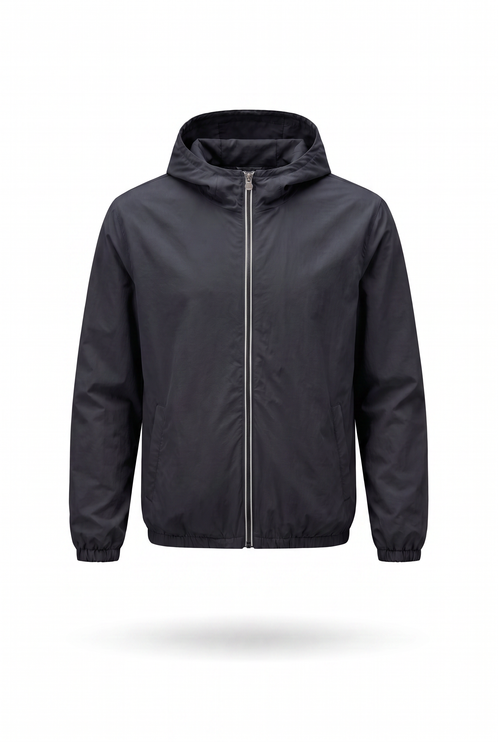 Monochrome Windbreaker - Black
