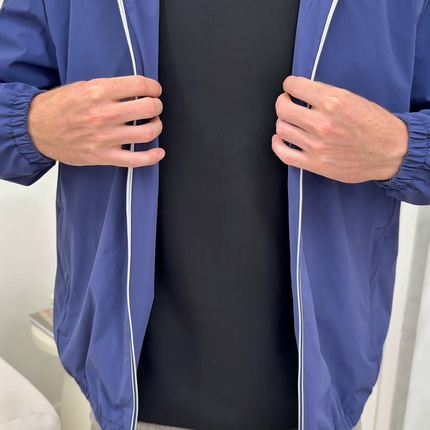 Monochrome Windbreaker (lightweight) - Navy