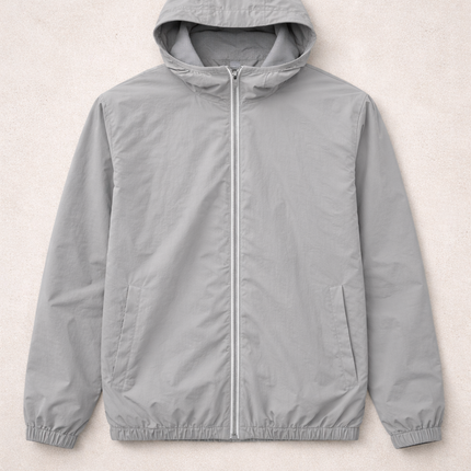 Monochrome Windbreaker (lightweight) - Grey