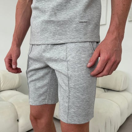Lux Cotton T-shirt - Grey Marl