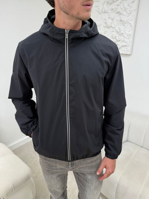 Monochrome Windbreaker - Black (padded)