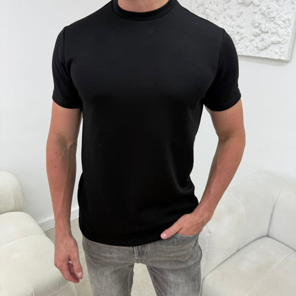 Lux Cotton T-shirt - Black