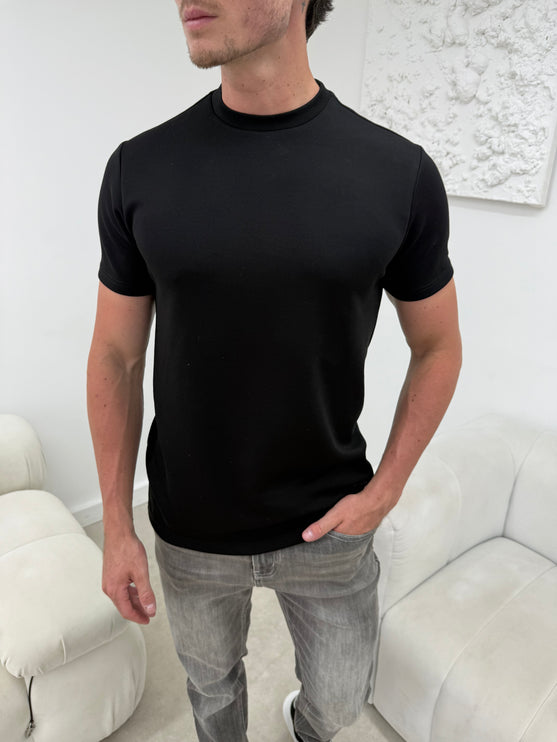 Lux Cotton T-shirt - Black