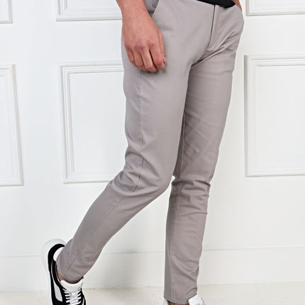 Chino Pants - Tailored - Royal Grey