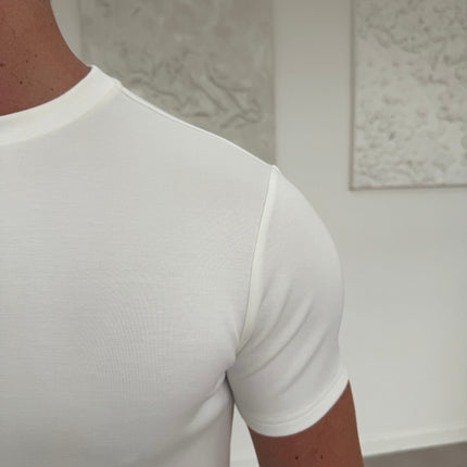 Lux Cotton T-shirt - Pure White