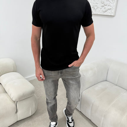 Lux Cotton T-shirt - Black