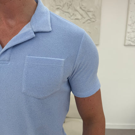 Terry Towelling - Twin Set - Sky Blue