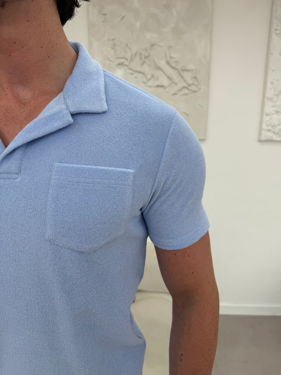 Terry Towelling - Twin Set - Sky Blue