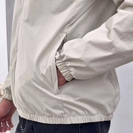 Monochrome Windbreaker (lightweight)- Beige
