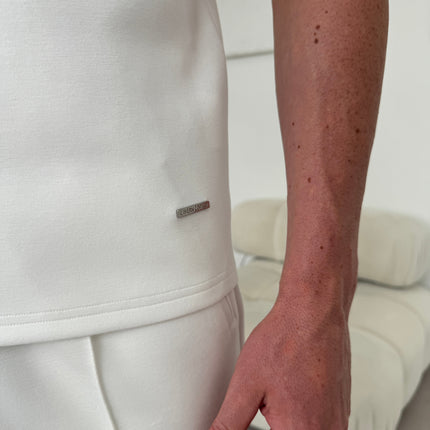 Lux Cotton T-shirt - Pure White