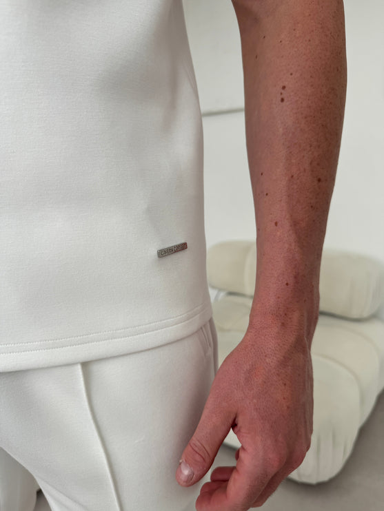 Lux Cotton T-shirt - Pure White