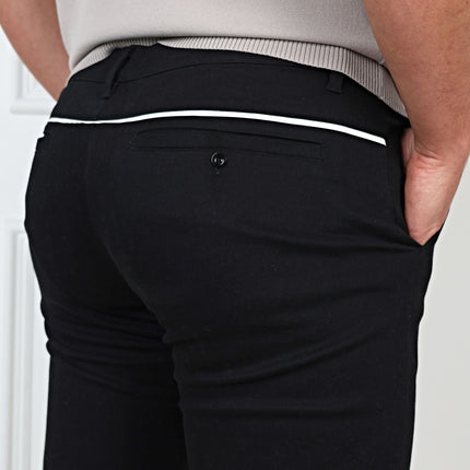 Chino Pants - Tailored - Piano Black