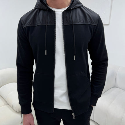 Two Tone Tracksuit - Black