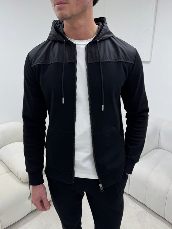 Two Tone Tracksuit - Black