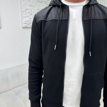 Two Tone Tracksuit - Black