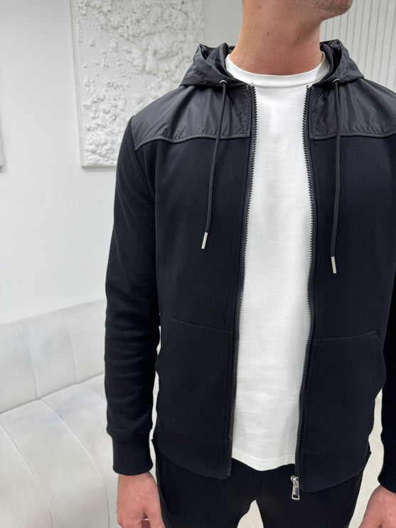 Two Tone Tracksuit - Black