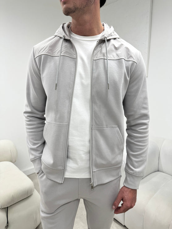 Two Tone Tracksuit - Grey